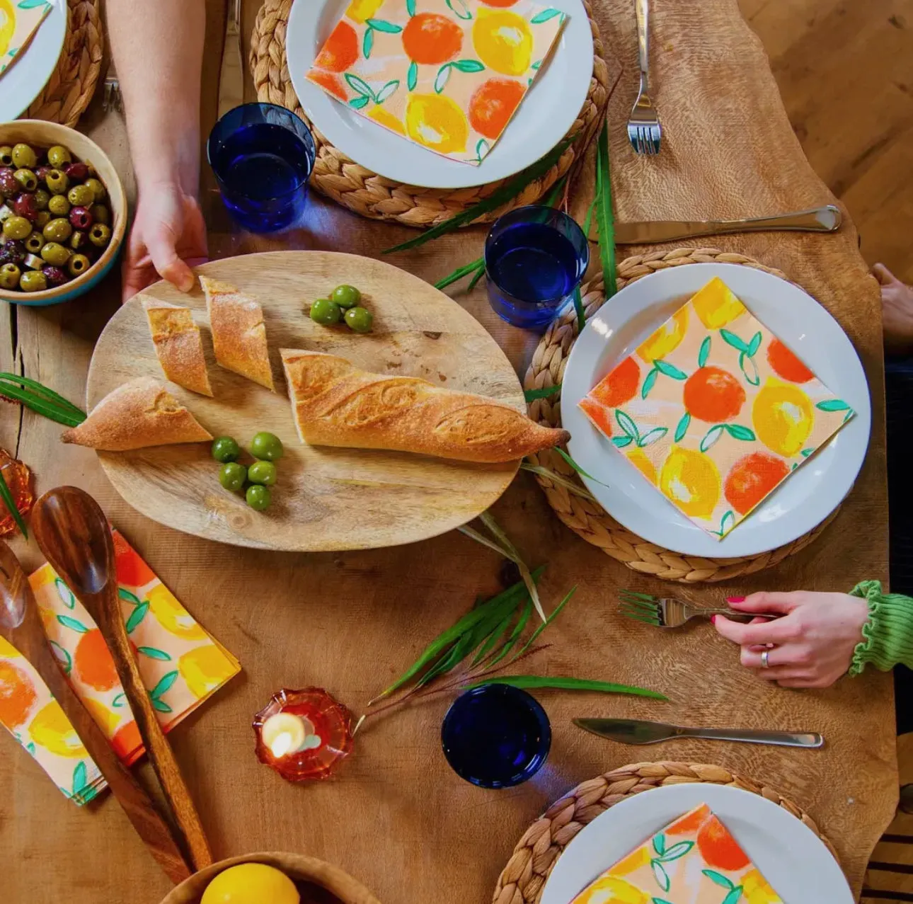 Citrus Choice Fruit Recyclable Paper Napkins