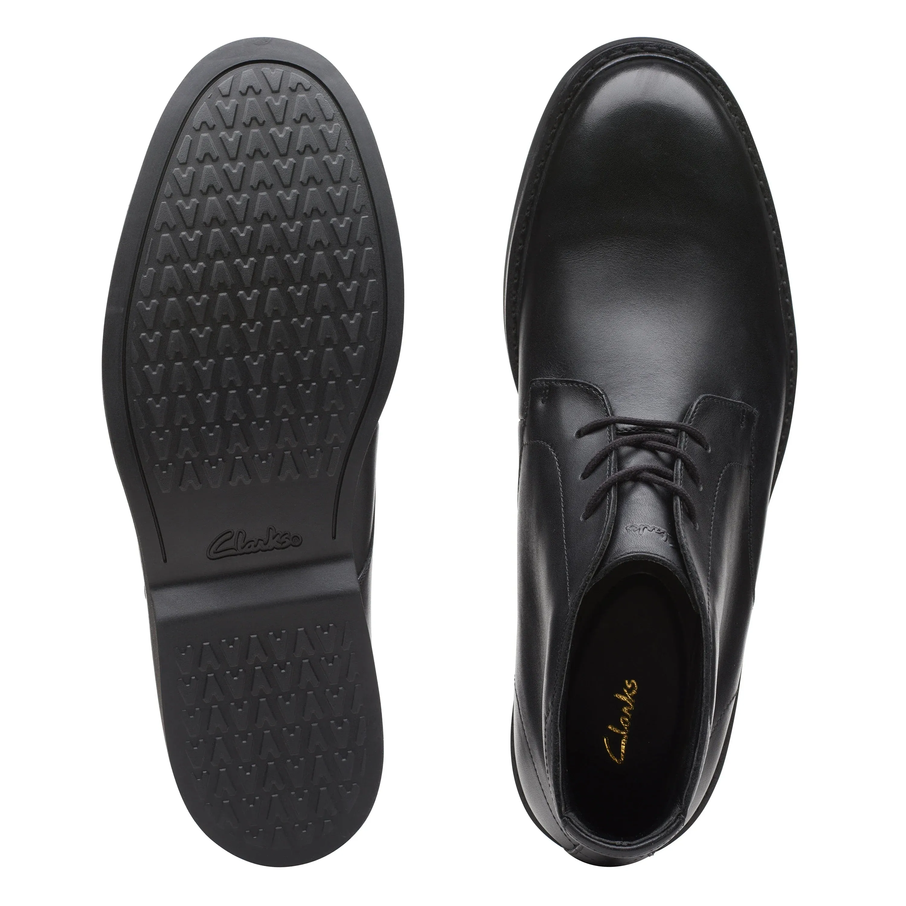 CLARKS | BOTINES HOMBRE | ATTICUS LT HIGTX BLACK LEATHER | NEGRO