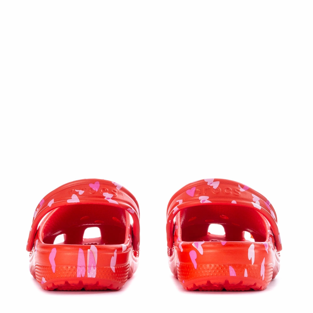 Thermoformed Heel Counter Classic Valentines Clog - Kids
