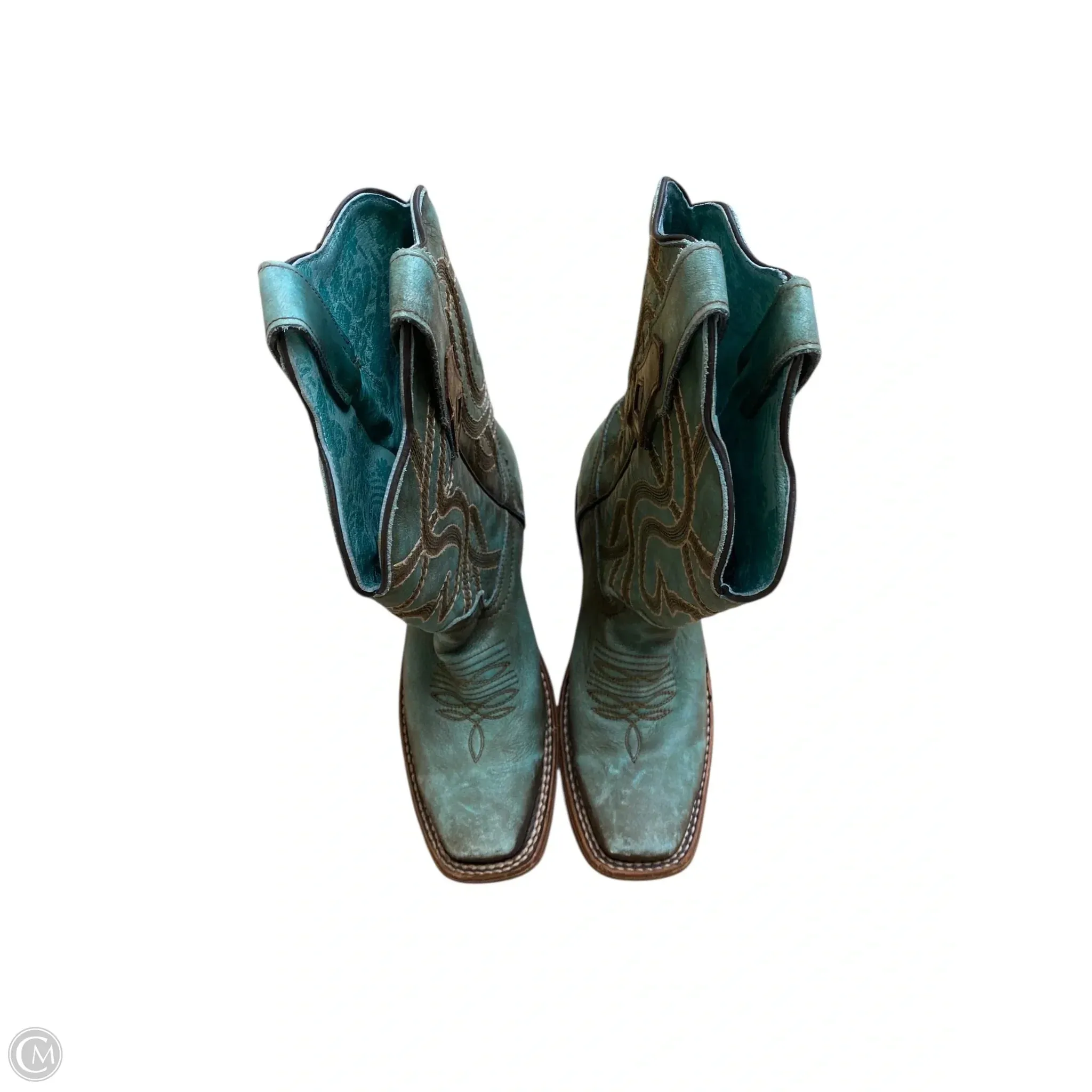 Boots Western By Corral In Blue, Size: 7 Flexible Frame Night Travel Slip Resistant Outdoor Explorer