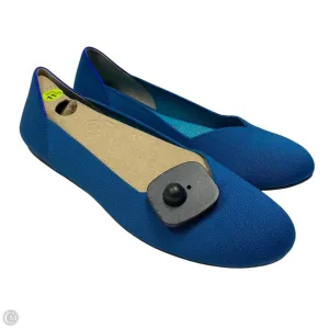 Impact Resistant Sole Non Slip Wellness Seekers Shoes Designer By Rothys In Green, Size: 11.5