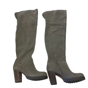 Boots Knee Heels By Apparenza  Size: 8 Waterproof Feature