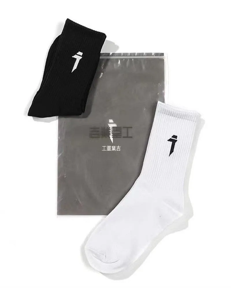 Cole Heart Chinese Characters Techwear Socks