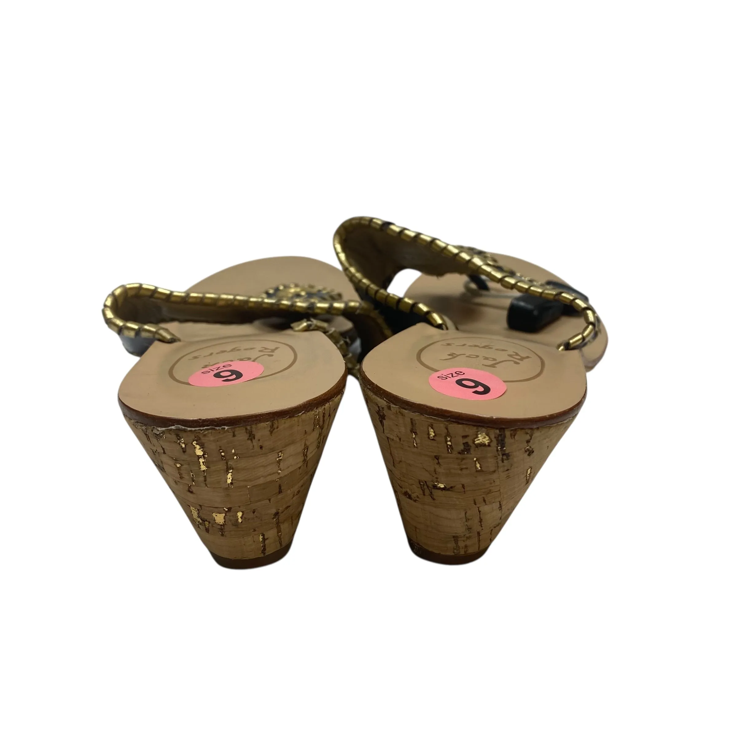 Stage Glow Pressure Relief Insoles Sandals Designer By Jack Rogers In Blue, Size:9