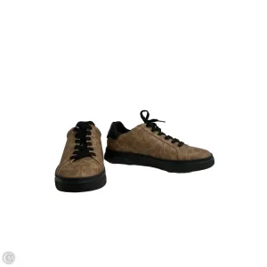 Shoes Designer By Coach In Black & Brown, Size: 9.5 Comfort Grip Padded Comfort Cold Weather