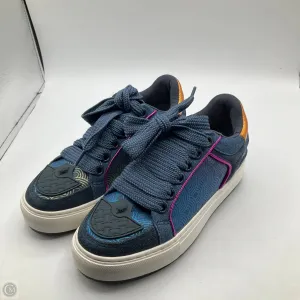 Year long Shoes Designer By Kurt Geiger In Blue, Size: 6