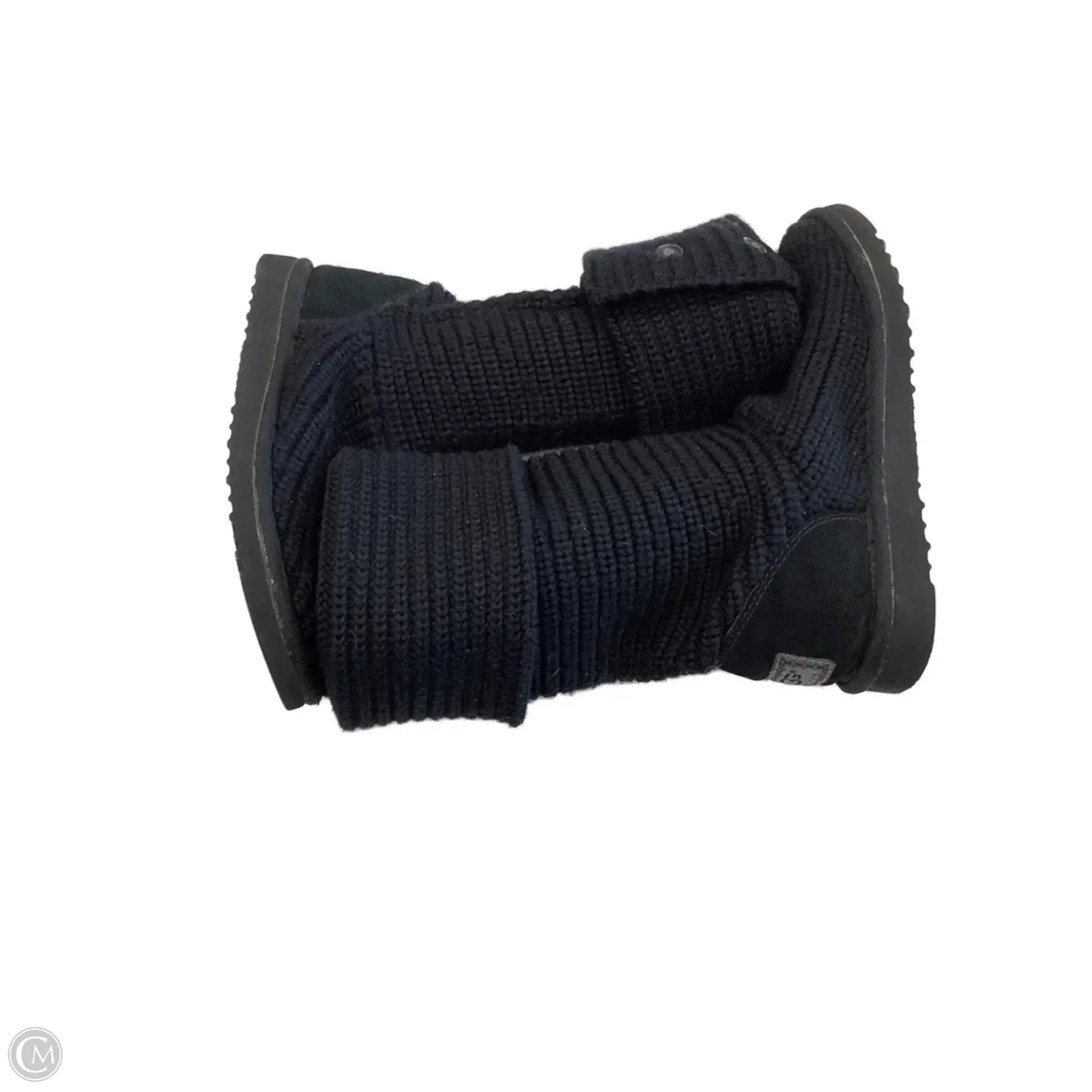 Quick Flex Boots Designer By Ugg In Black, Size: 6