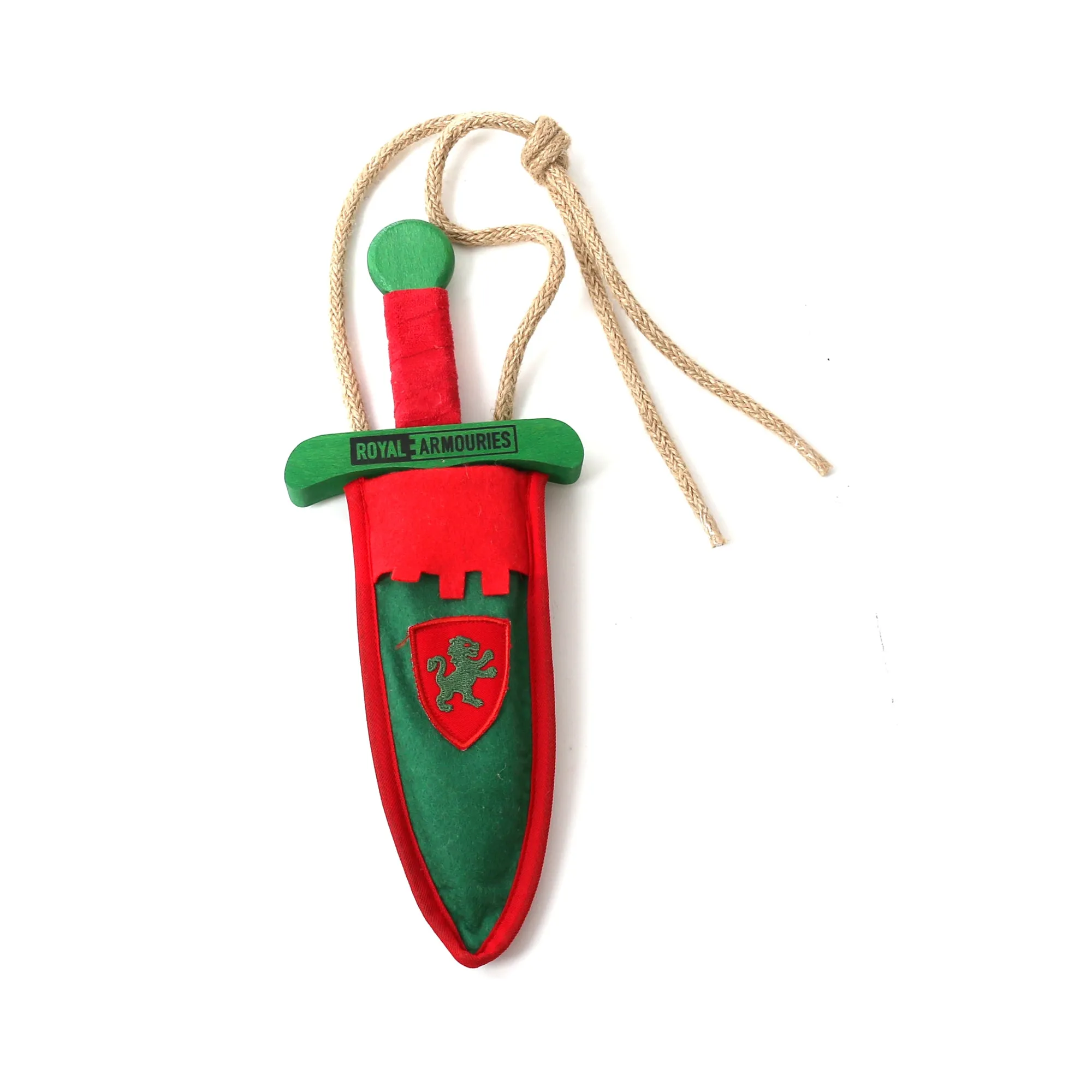 Colourful Wooden Dagger with Scabbard