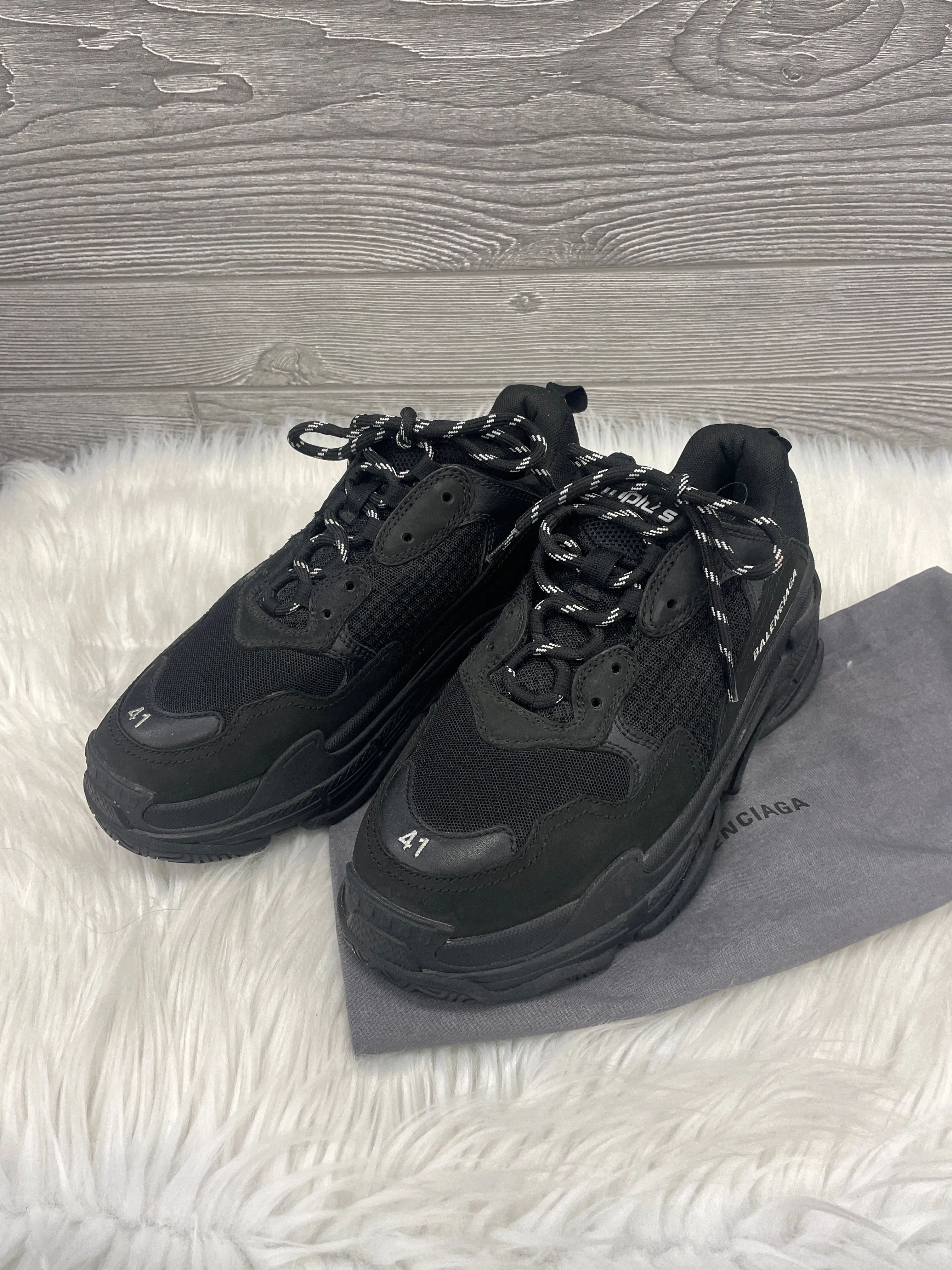 Stone Grip Shoes Designer By Balenciaga  Size: 11