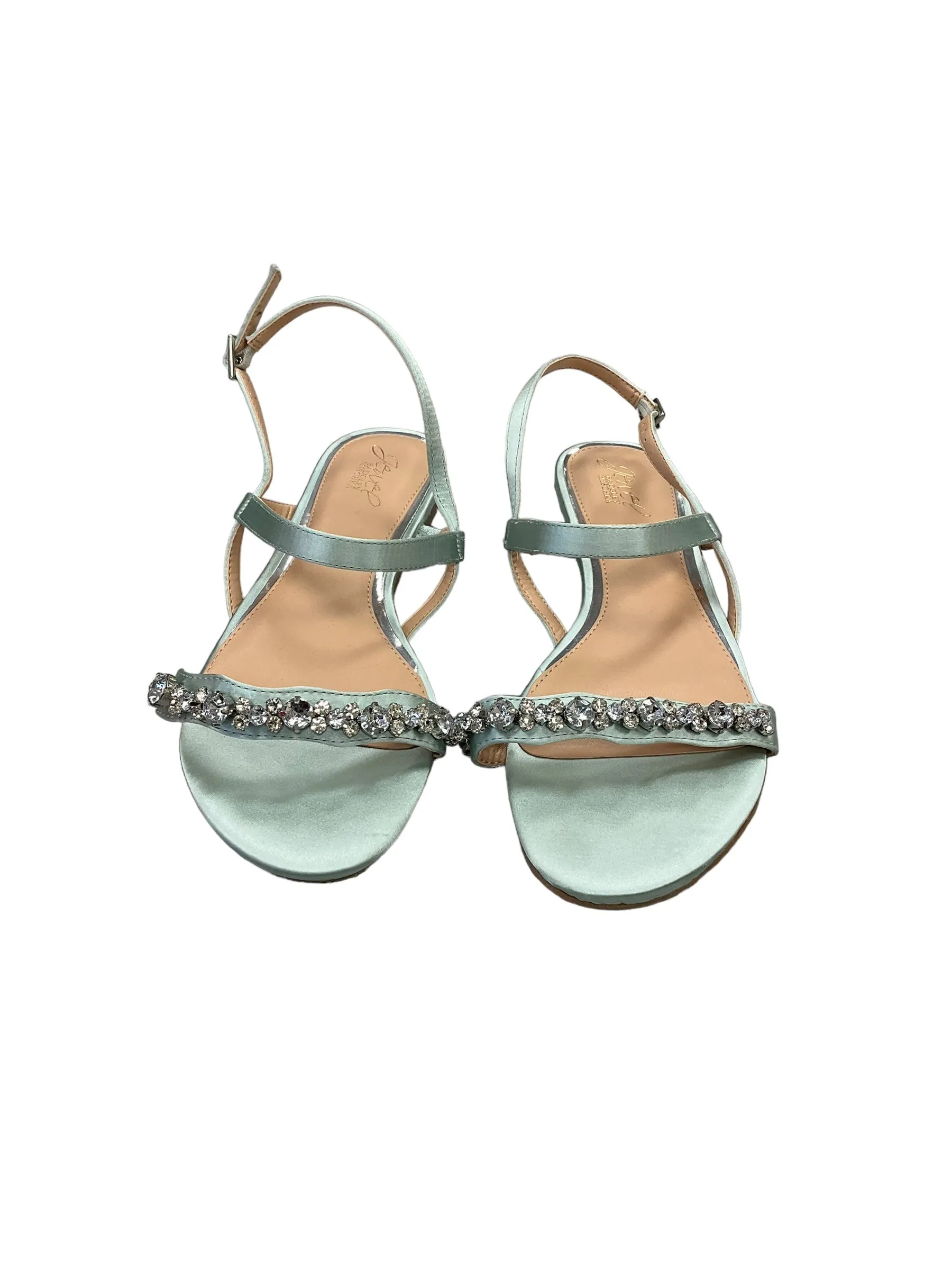 Sandals Designer By Badgley Mischka In Mint, Size: 10 Hiking Mood
