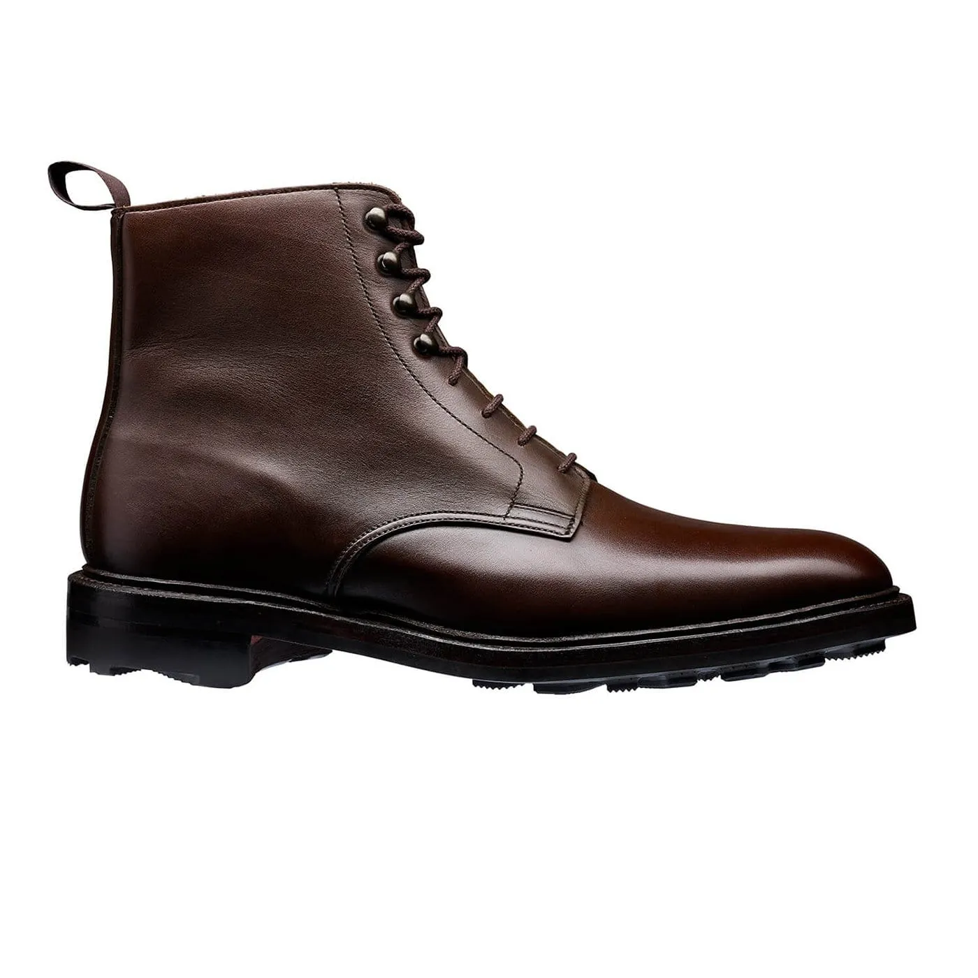 High Traction Weather Resistant User synthetic material Derwent 2 Dark Brown Wax Calf