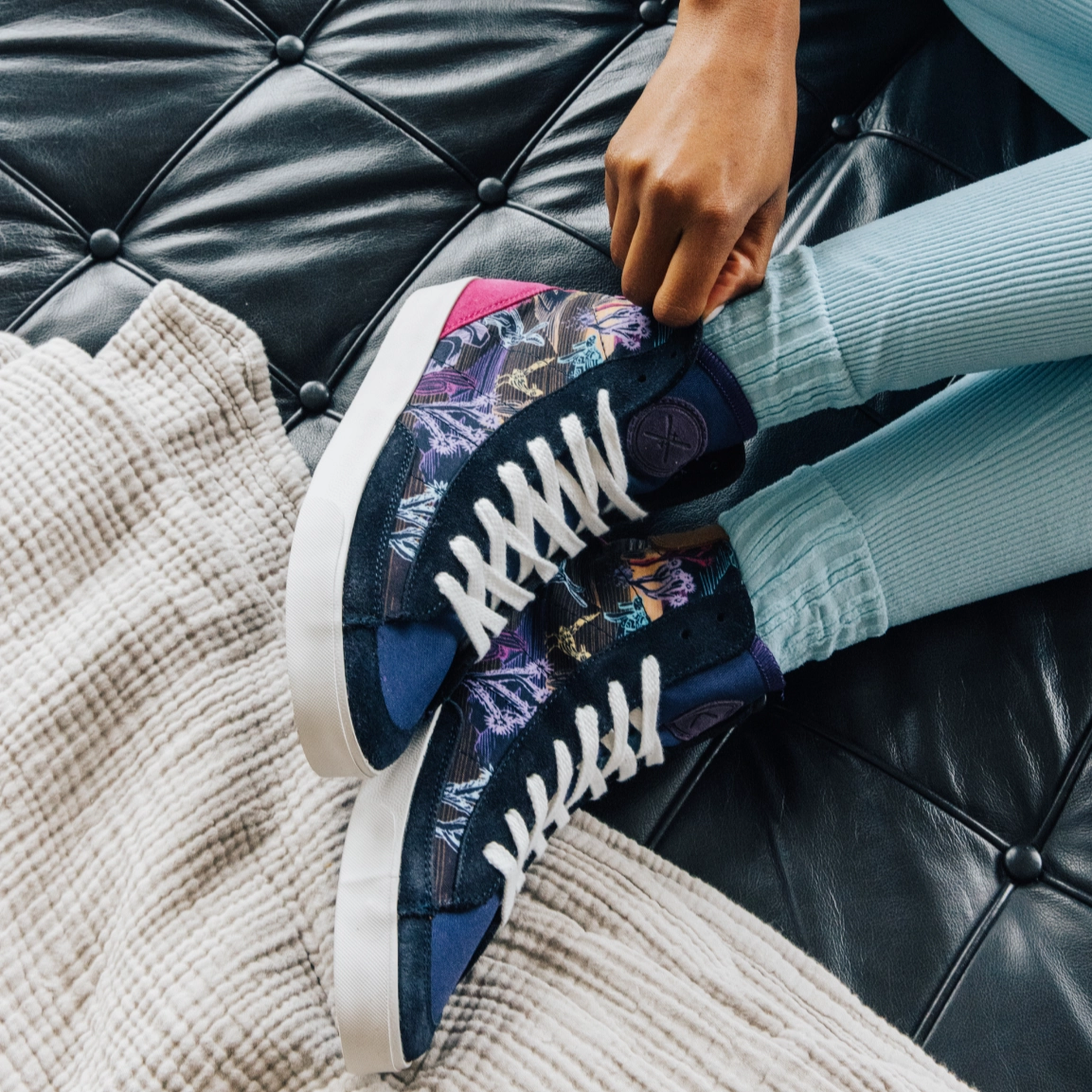 Recycled Polyester Fabric Mohave Ace High Top