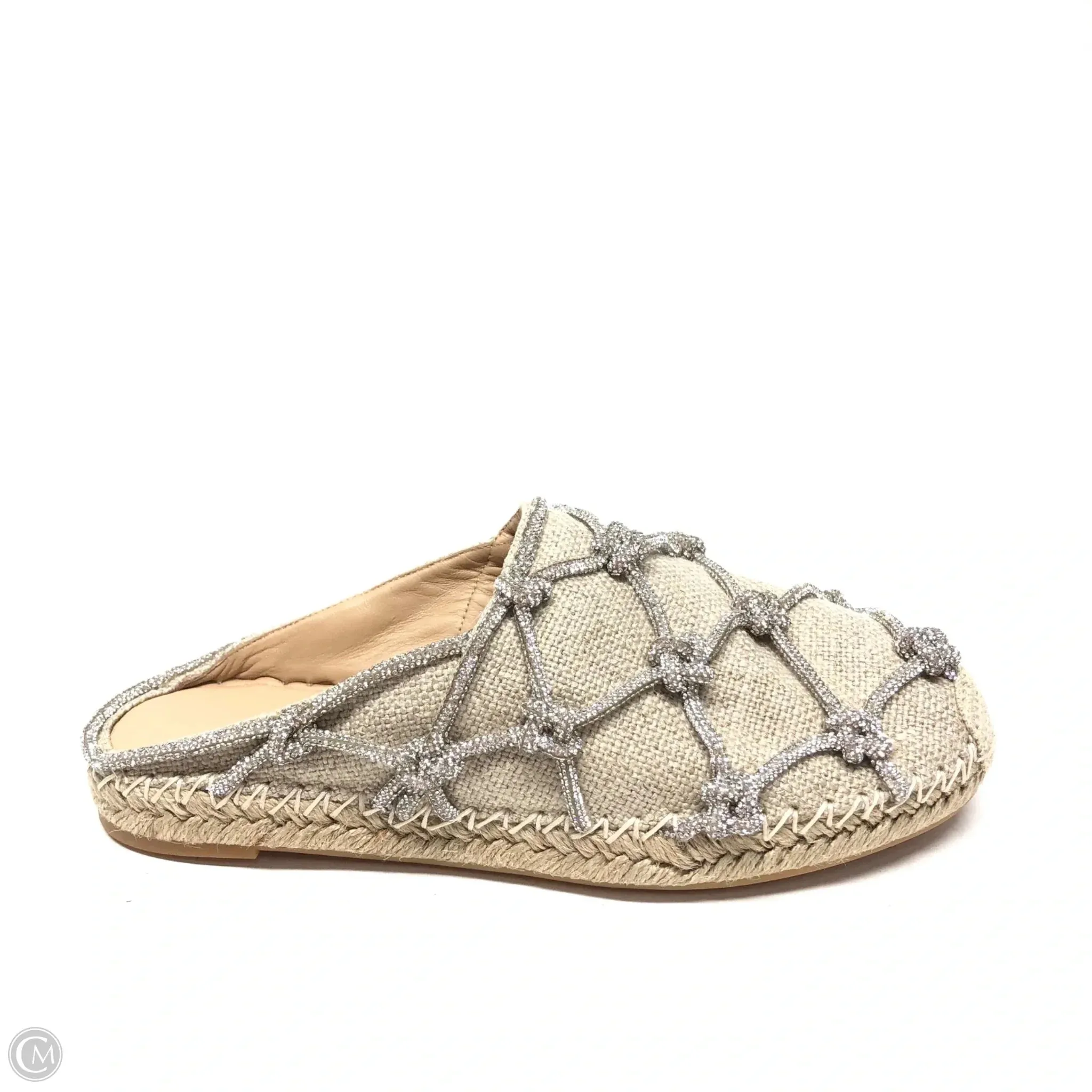 Slip Resistant Shoes Luxury Designer By Valentino-garavani In Beige, Size: 5