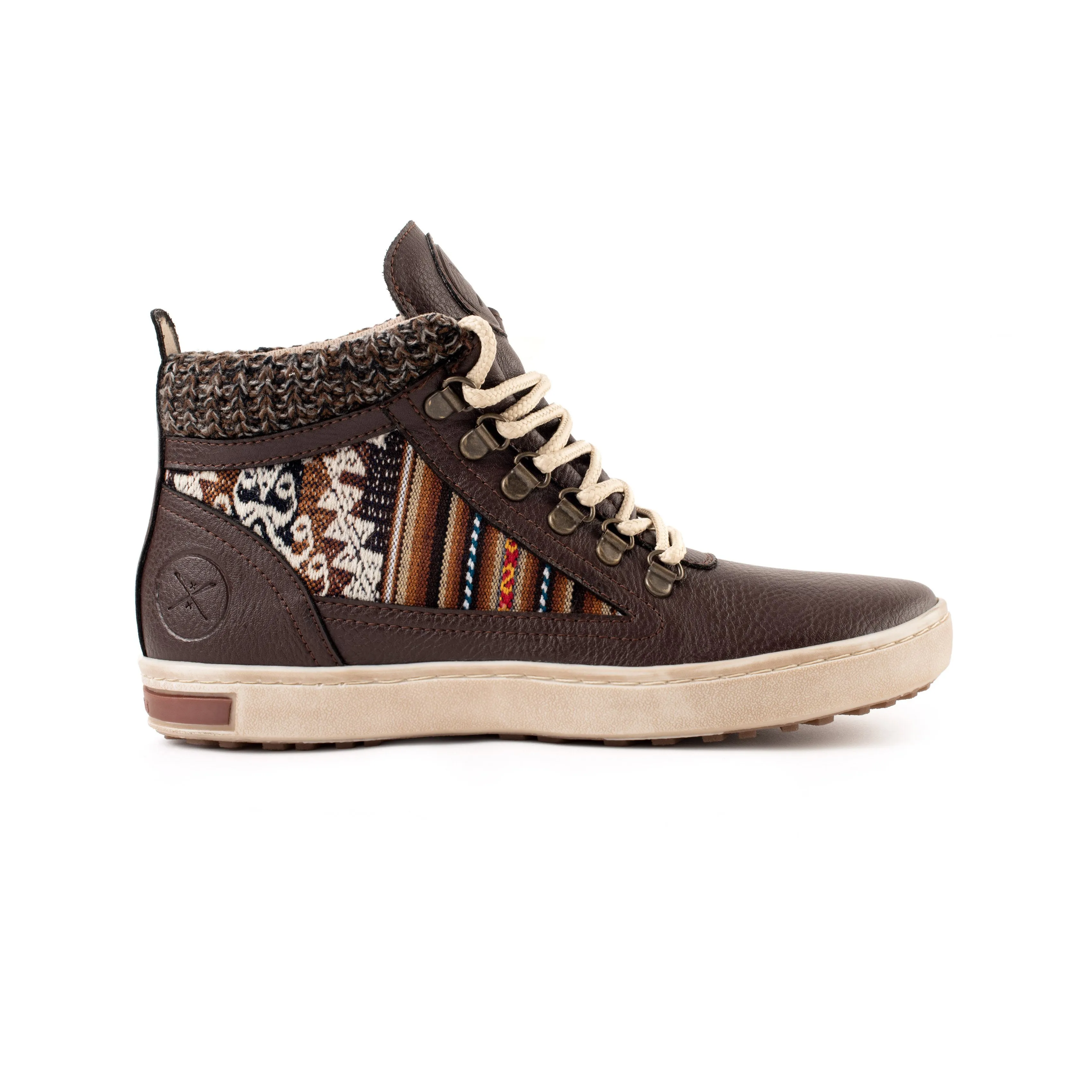 Comfort Padding Comfort And Durability Brown Leather - Vegan Camping Boot