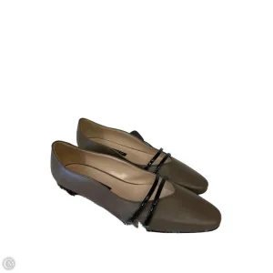 Reinforced toe cap Molded Insole Shoes Designer By Lafayette 148 In Brown, Size: 9