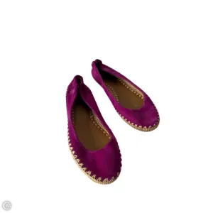 School Day Shoes Designer By Tory Burch In Purple, Size: 6