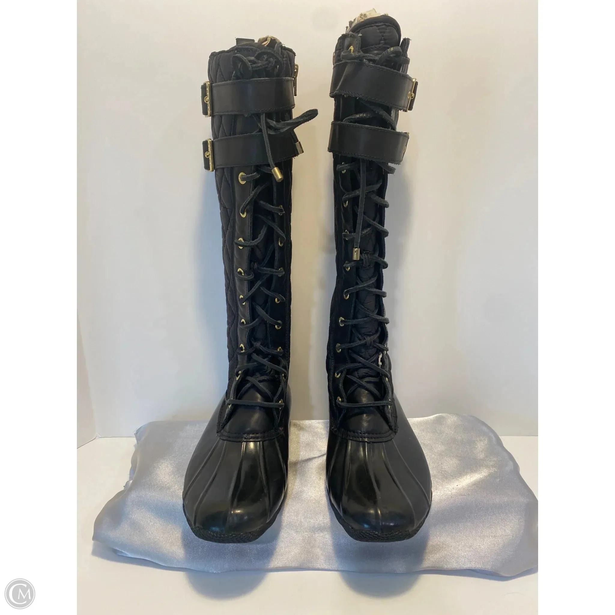 Rough Trail EverydayUse Boots Knee Flats By Sperry In Black, Size: 7