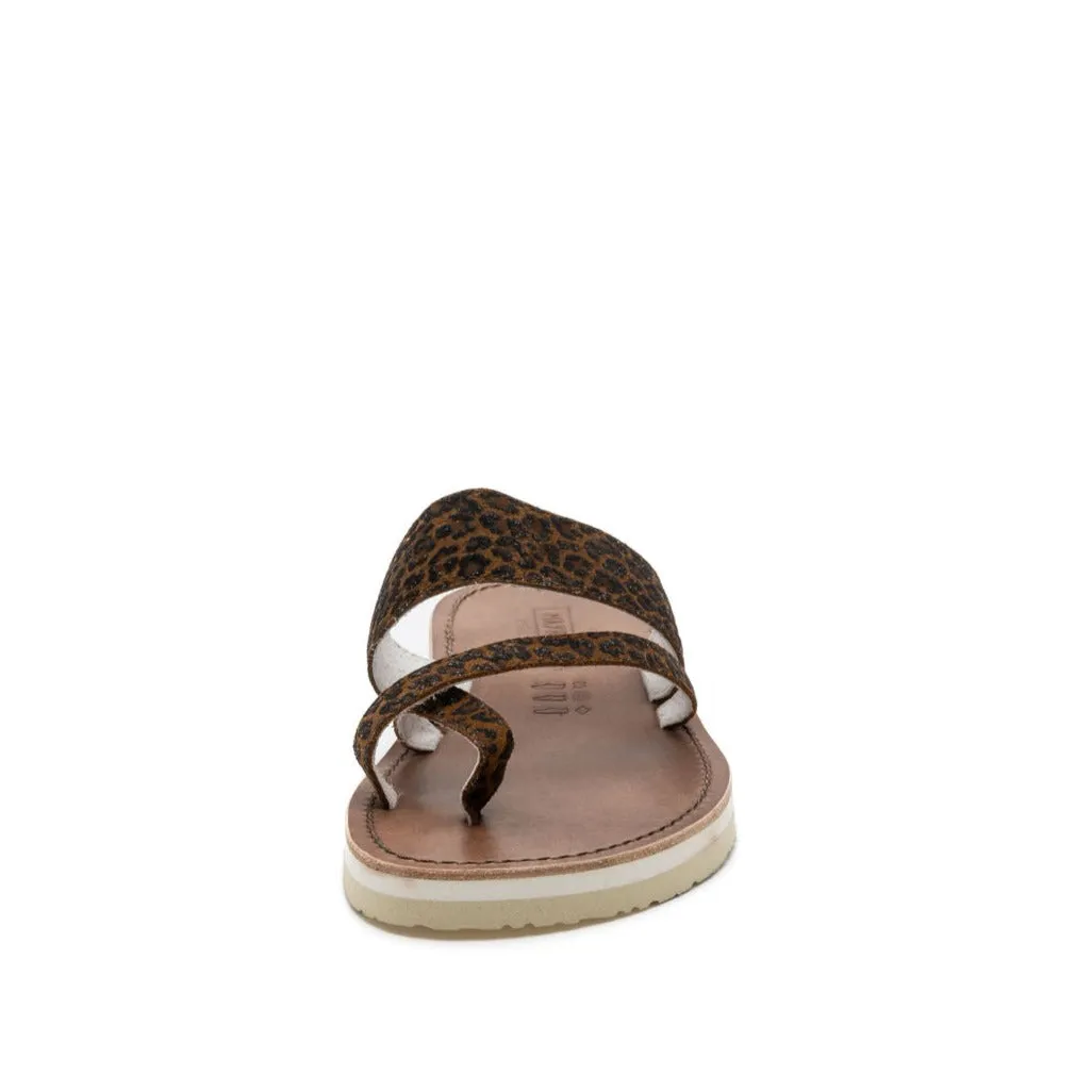 CORA Mayrich Animal Print Cross Over Slide