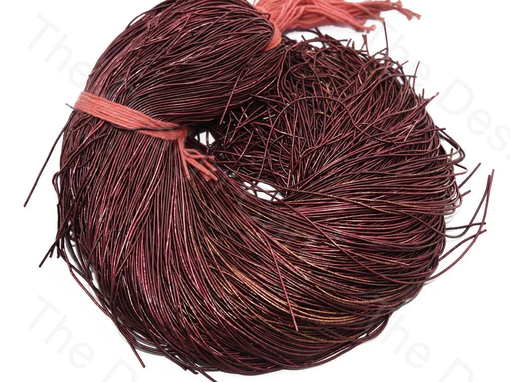 Cordowan Brown Dabka / French Wire (Wholesale)