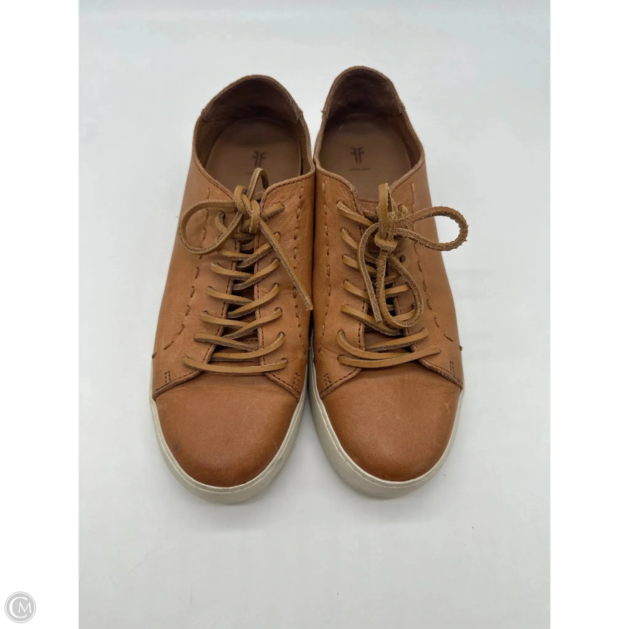 Shoes Designer By Frye In Tan, Size: 8.5 Classic Chic