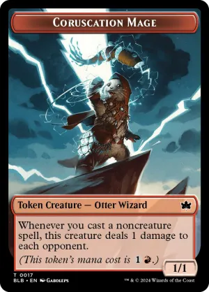 Coruscation Mage Token [BLB - 17]