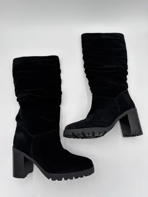 Boots Knee Heels By Harley Davidson In Black, Size: 9.5 Odor Control Layer Fall Ready