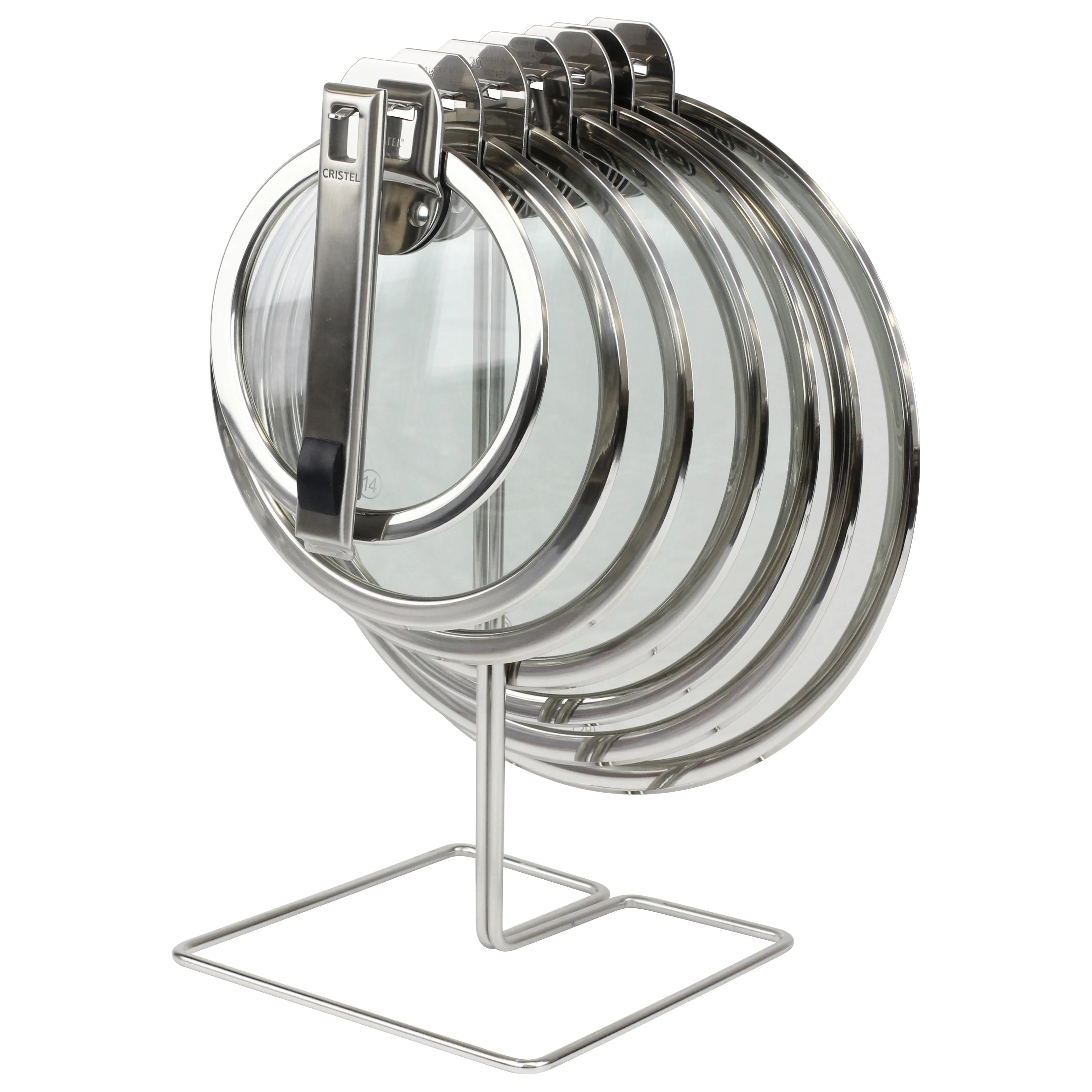 Cristel Strate Lids Holder On Stand