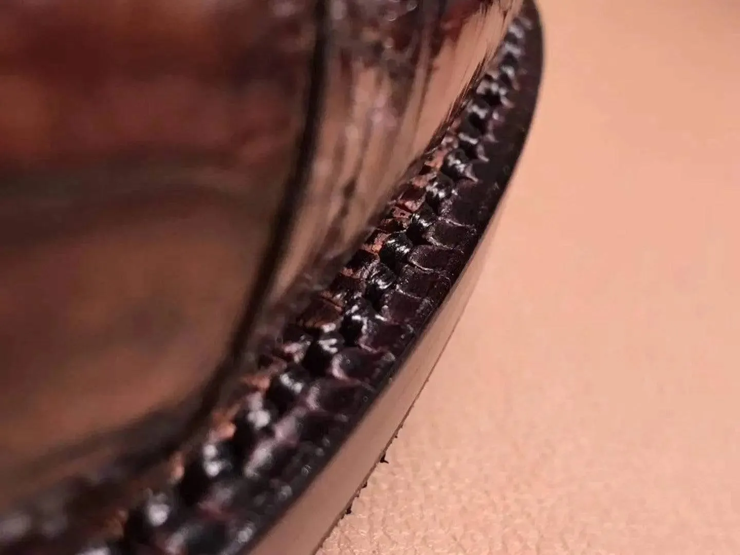 Crocodile Shoes Brown Crocodile Leather Lace Up Shoes