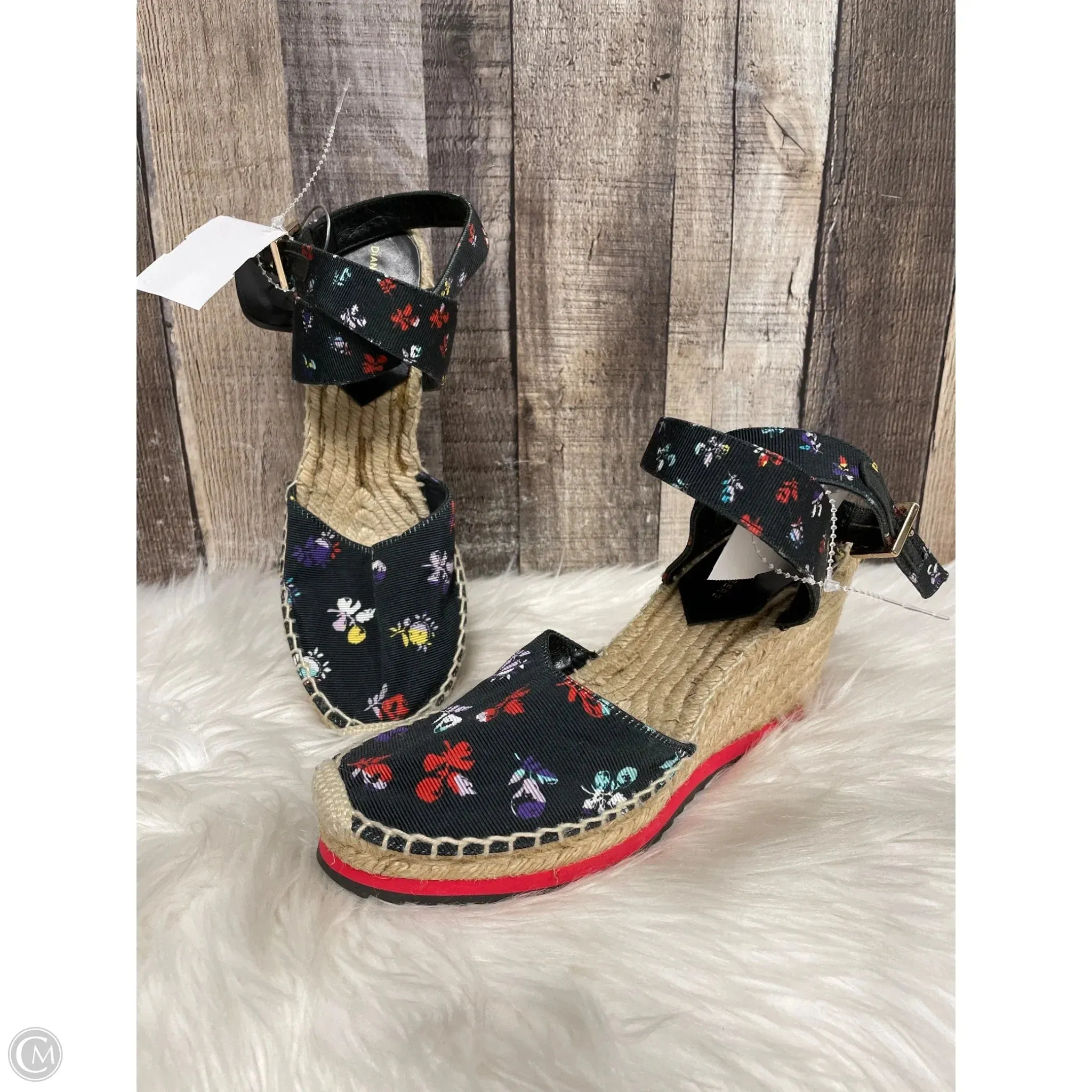 Shoes Designer By Diane Von Furstenberg In Black, Size: 8 Joint Care