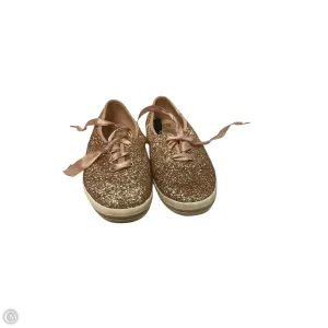 Shoes Designer By Kate Spade In Gold, Size: 10 Breathable Material