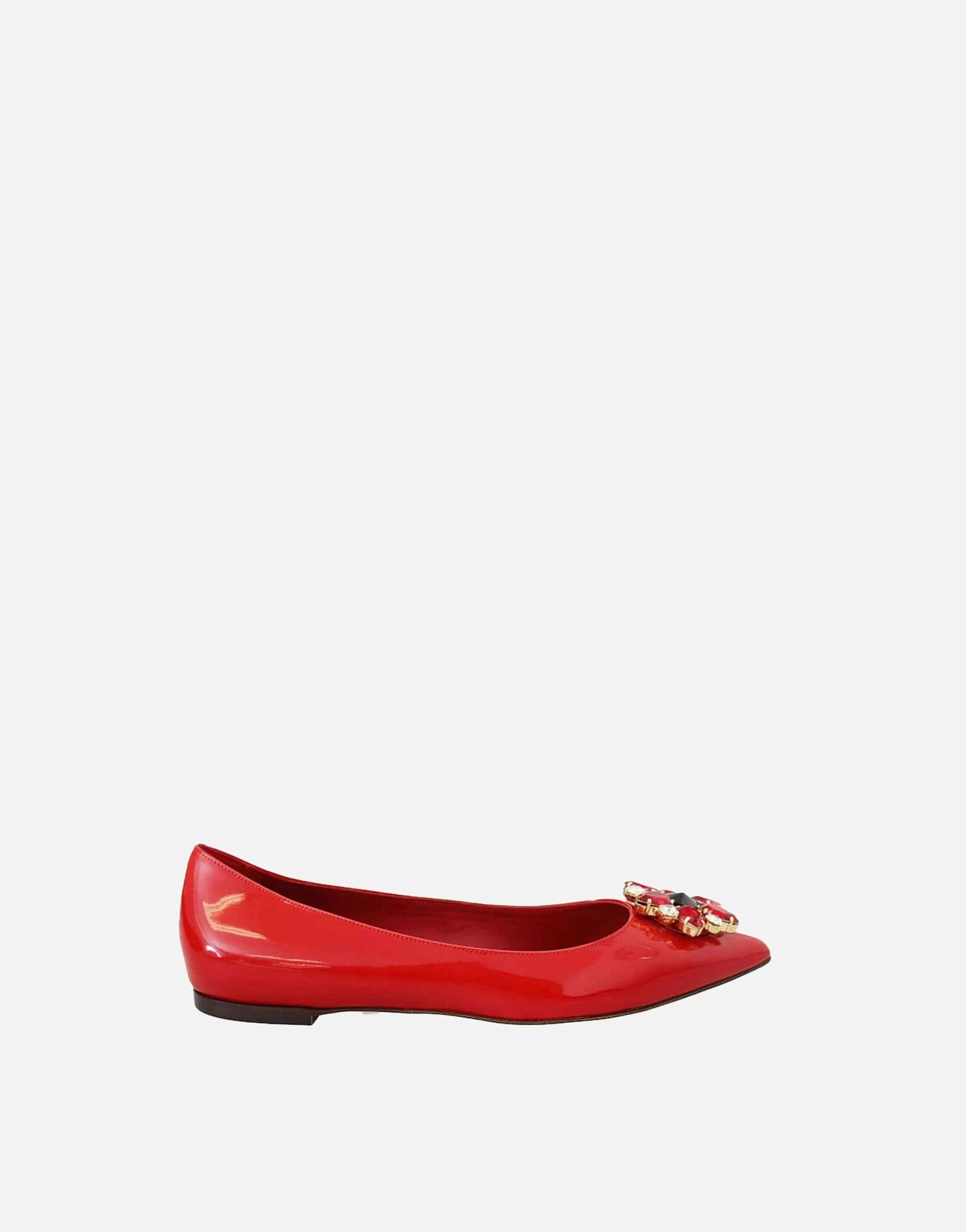 Crystal Embellished Ballet Flats