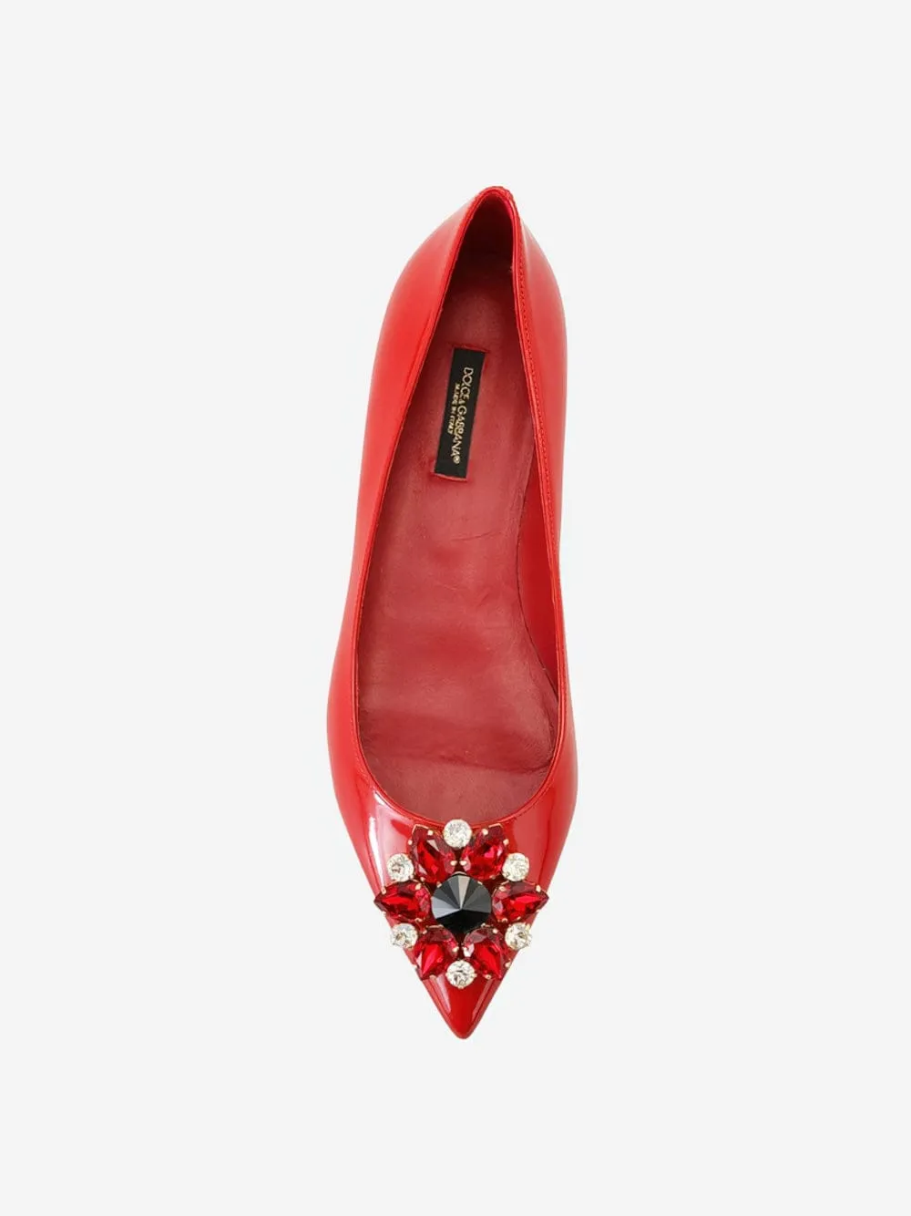 Crystal Embellished Ballet Flats