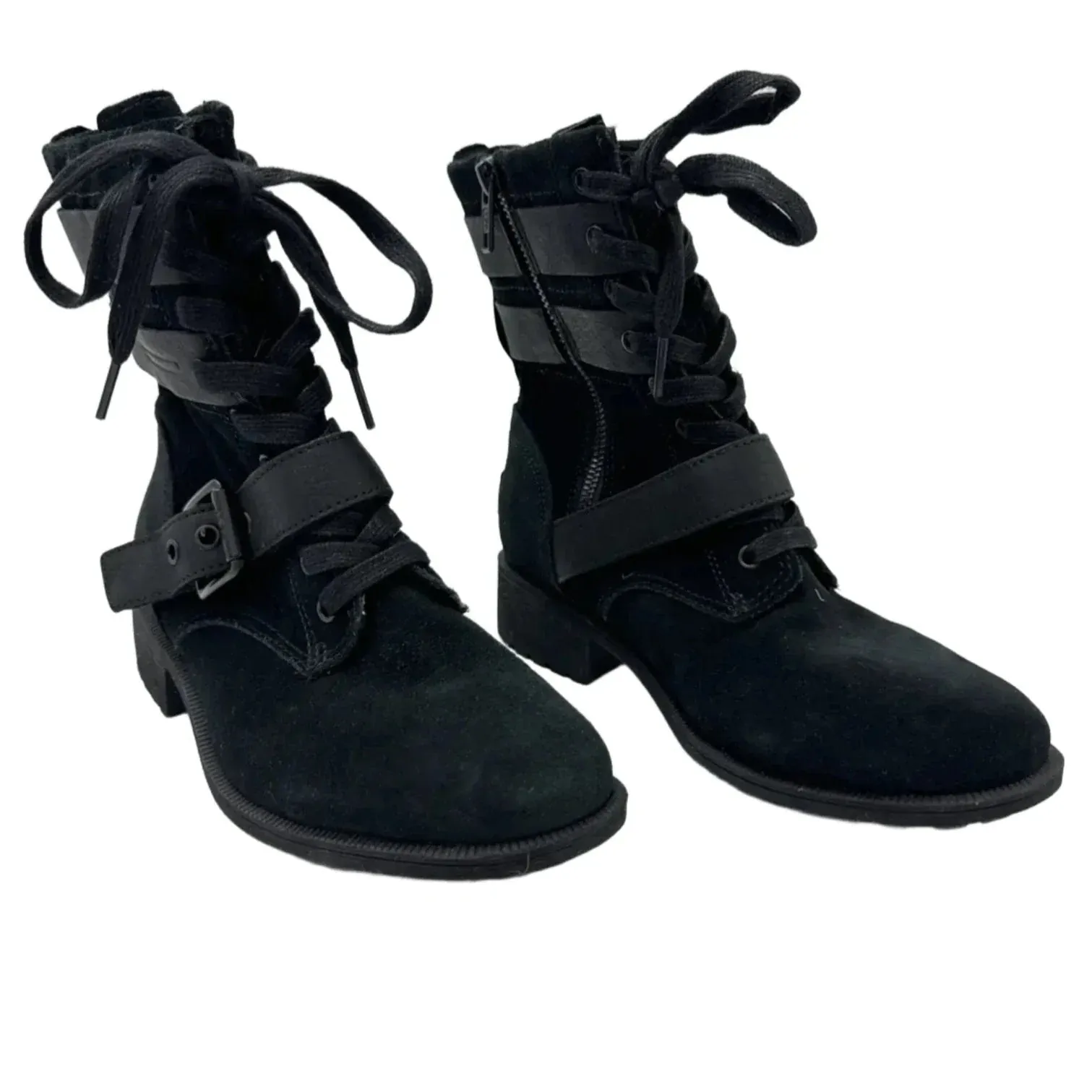 Boots Designer By UGG In Black, Size: 6.5 Low Impact Sole Geometry