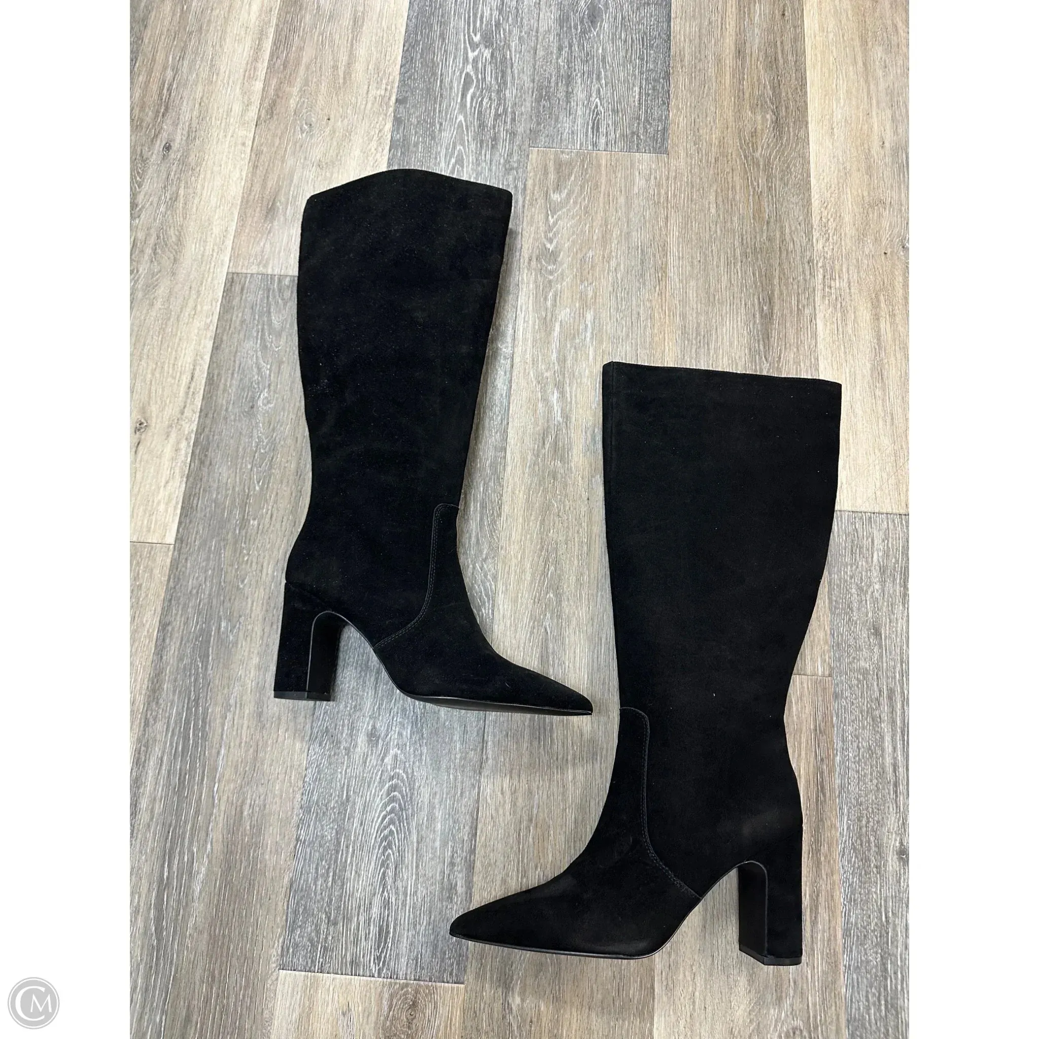 Boots Knee Heels By Steve Madden In Black, Size: 10 Grippy Outsole Adventure Seeker