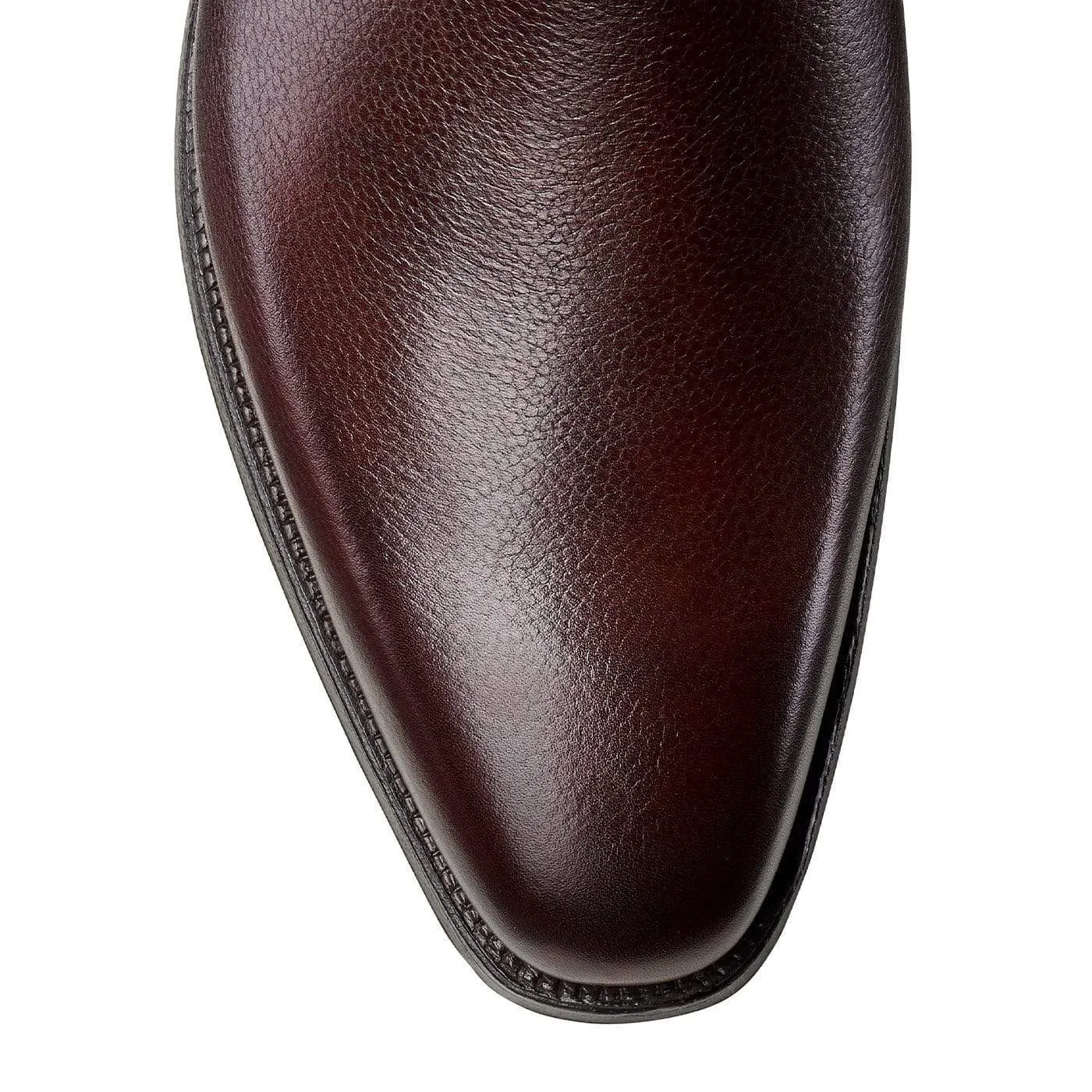 Deene Dark Brown Pebble Grain Mid Cut