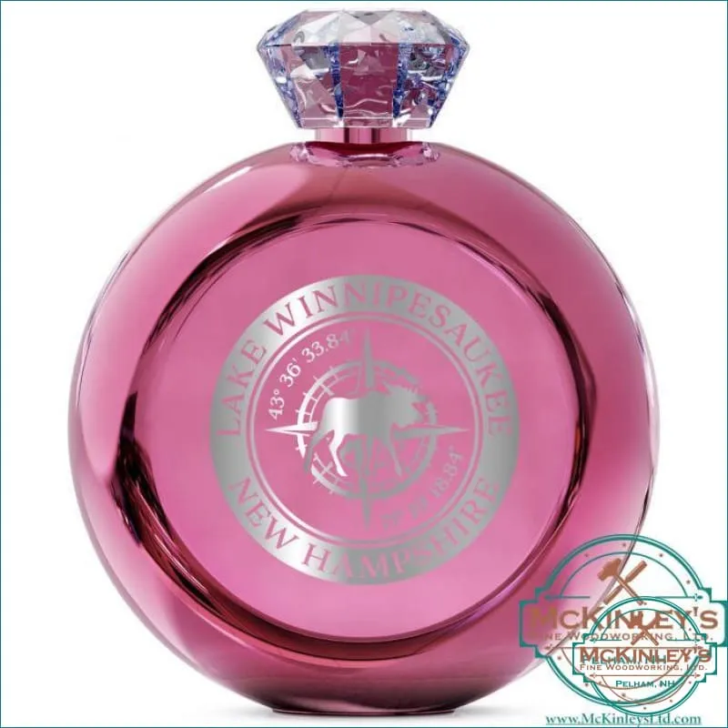 Custom Engraved Jewel Flasks