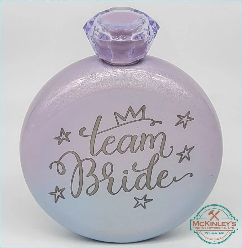 Custom Engraved Jewel Flasks