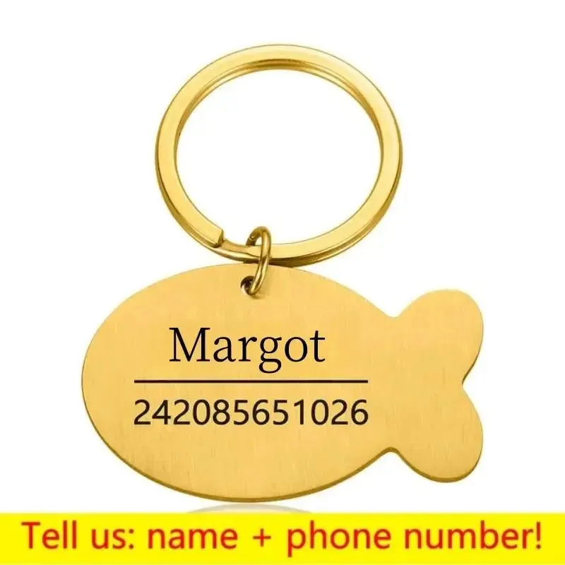 Custom Engraved Pet ID Charm