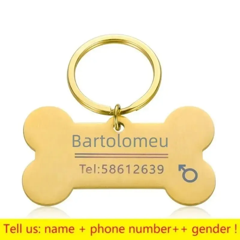 Custom Engraved Pet ID Charm