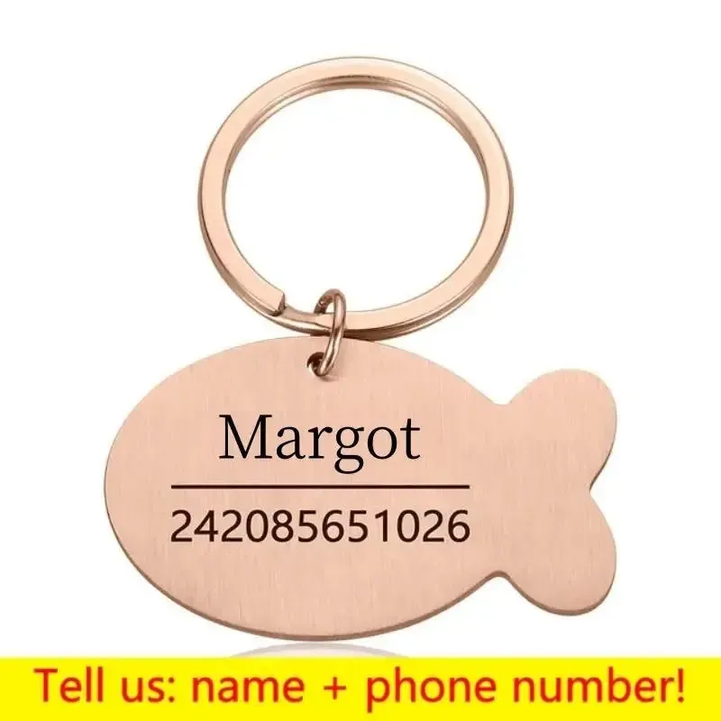 Custom Engraved Pet ID Charm