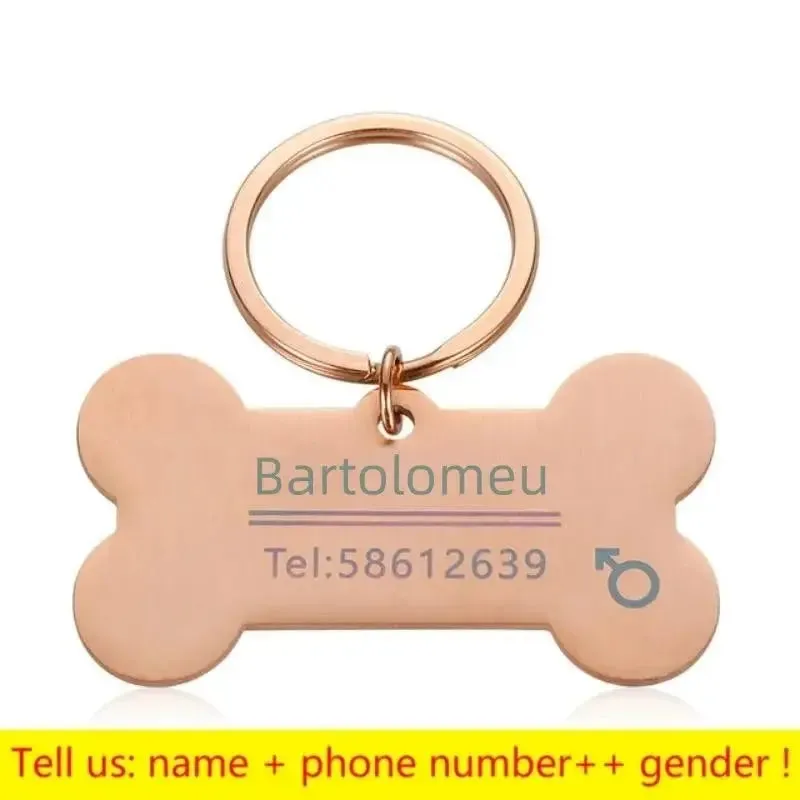 Custom Engraved Pet ID Charm