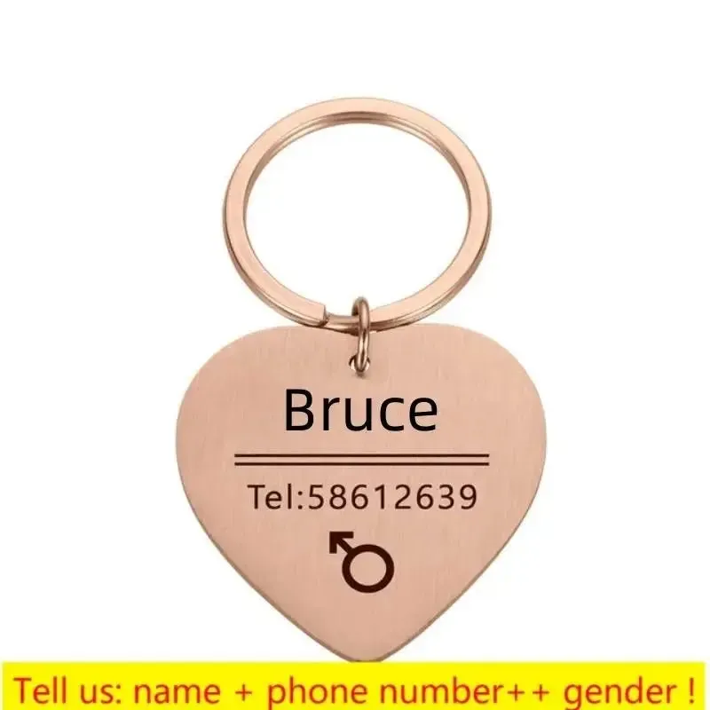 Custom Engraved Pet ID Charm