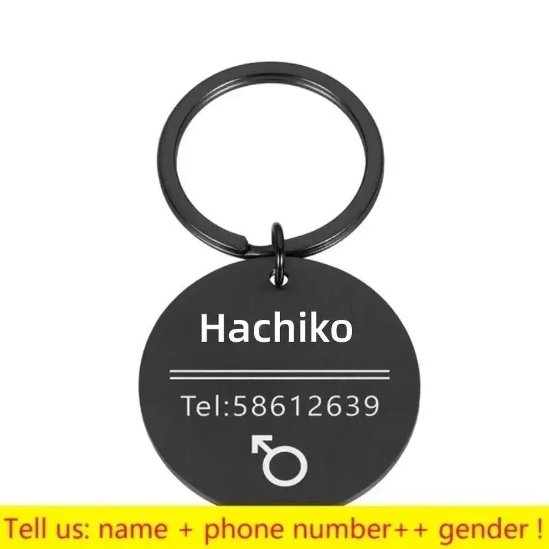 Custom Engraved Pet ID Charm