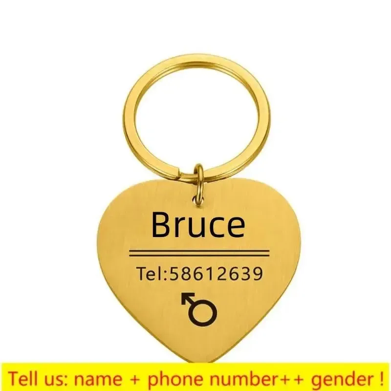Custom Engraved Pet ID Charm