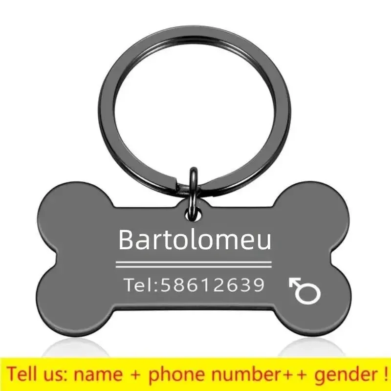 Custom Engraved Pet ID Charm