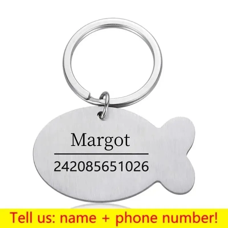 Custom Engraved Pet ID Charm