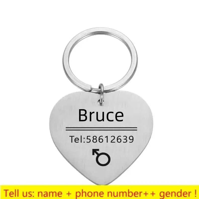 Custom Engraved Pet ID Charm