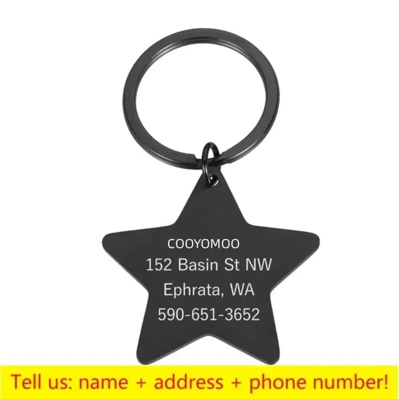 Custom Engraved Pet ID Charm
