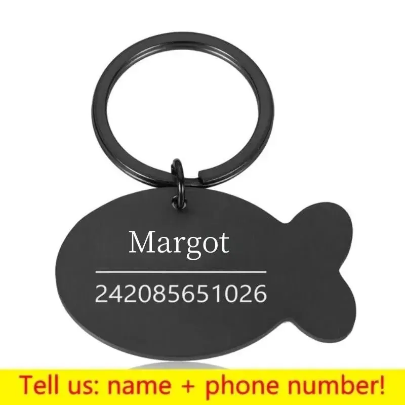 Custom Engraved Pet ID Charm