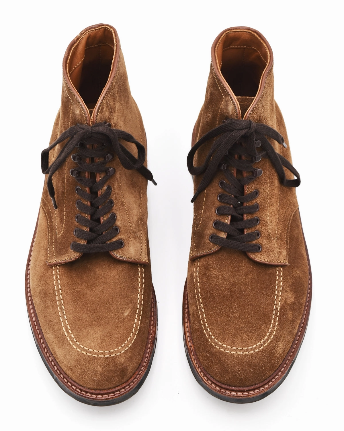 Deep Grip Global Fit Alden 4011HC Indy Boot Snuff Suede with Commando Sole